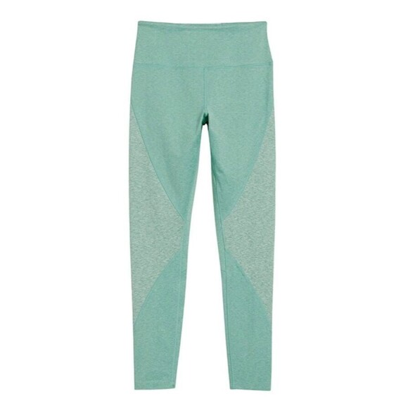 Core Pants - Women Green Leggings Small High Waist